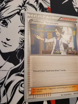 2017 World Championships Professor Sycamore Pokemon Card BREAKpoint Set 107/122 - Image 3