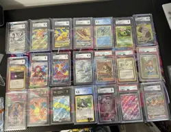 Lot Of 21 Slabs All Pokemon. PSA, TAG, CGC. Graded. Charizard, Pikachu, Etc. - Image 1