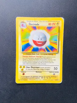 Carte Pokemon Electrode 21/102 RARE Ed2 Set De Base Edition 2 Wizards - Image 1