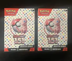 2 - Pokemon TCG Scarlet & Violet 151 Booster Bundle Sealed New (6 packs) - Image 1