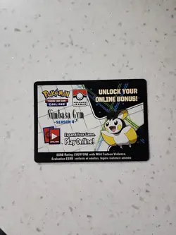Pokemon League PTCGO Code Card Nimbasa Gym Season 4 (Digital Code) - Image 1