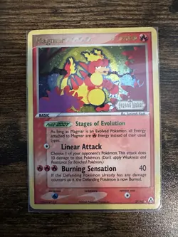 Magmar 21/92 Reverse Holo Stamped - Legend Maker - LP - Pokemon - Image 1
