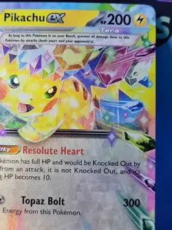 Pikachu ex 57/191 Double Rare Pokemon TCG SV08: Surging Sparks NM - Image 3