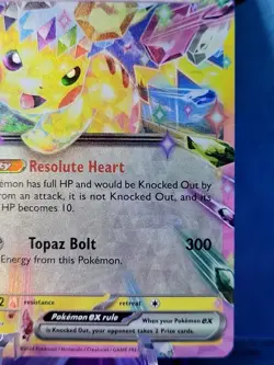 Pikachu ex 57/191 Double Rare Pokemon TCG SV08: Surging Sparks NM - Image 4