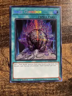 Yugioh Dark Corridor MP24-EN103 1st Prismatic Secret Rare - Image 1