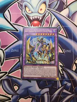 YU-GI-OH Dark Magician The Knight Of Dragon Magic BLMR-EN001 Secret Rare - Image 1