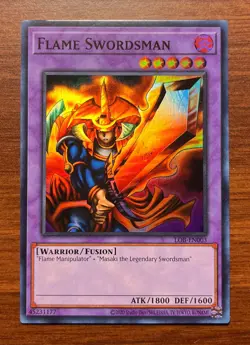 Flame Swordsman | LOB-EN003 | NM | YuGiOh - Image 1