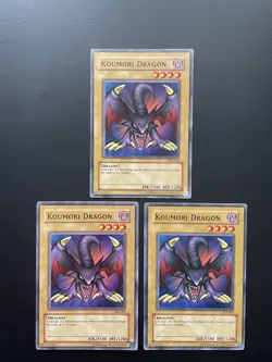 Yugioh Koumori Dragon SKE-003 Common Unlimited Edition MP/HP X3 - Image 1