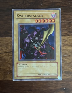 Yu-Gi-Oh TCG Swordstalker SDK-025 Unlimited Regular Common Card - Image 1