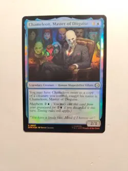 Chameleon, Master of Disguise Foil U Marvel's Spider-Man 0027 NM - Image 2