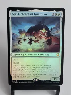 MTG - Avatar: The Last Airbender - Appa, Steadfast Guardian - FOIL - Image 1