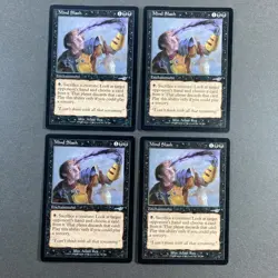 Set of x4, MTG Mind Slash Nemesis Regular Magic The Gathering - Image 1