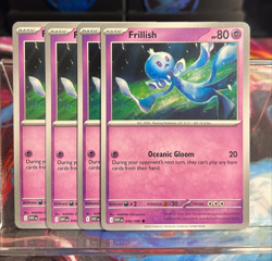 [4x Playset] Frillish 044/086 Sv: White Flare Pokemon TCG - Image 1