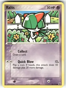 Ralts Delta Species Common Pokemon Lightly played - Image 1
