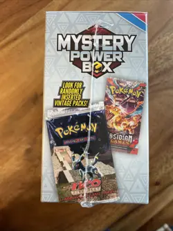 Pokemon Mystery Power Box Chase Pack Seeded 1:10 (5 Booster Packs) NEW SEALED - Image 3