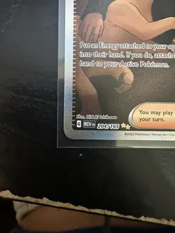 Giovanni’s Charisma 207/165 - SAR - SV 151 - Pokemon TCG - Full Art Trainer Card - Image 3
