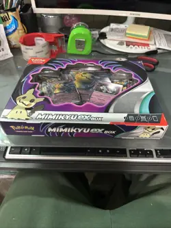 Pokemon TCG: Mimikyu EX Box - 4 Packs: Fusion, Silver Tempest X2, Brilliant Star - Image 2