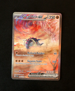 Pokemon Card TCG - Great Tusk EX 246/198 - Scarlet & Violet Base - SIR - NM ⭐⭐ - Image 1