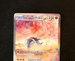 Pokemon Card TCG - Great Tusk EX 246/198 - Scarlet & Violet Base - SIR - NM ⭐⭐ - Image 2