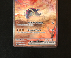 Pokemon Card TCG - Great Tusk EX 246/198 - Scarlet & Violet Base - SIR - NM ⭐⭐ - Image 3