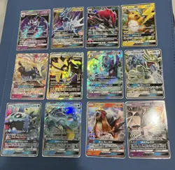 Pokemon Sun&Moon Lot Of 12 GX Cards - All Near Mint! - Image 1