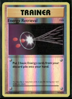 Energy Retrieval 77/108 Reverse Holo XY EVOLUTIONS - Pokemon TCG - Image 1