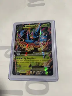 2014 Pokemon XY Furious Fists M Heracross EX #5/111 TCG - Image 1