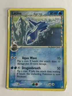 Pokemon TCG Legend Maker Latios 22/110 Heavily Played - Image 1