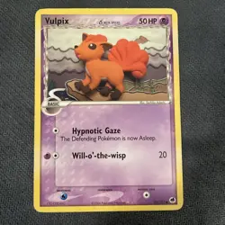 Vulpix 70/101 (Delta Species) Pokemon EX Dragon Frontiers Common 2006 MP - Image 1