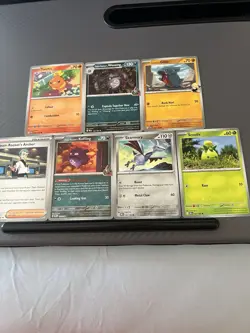 Pokemon TCG Scarlet And Violet Destined Rivals Trading Card Lot Of 7🔥 - Image 1