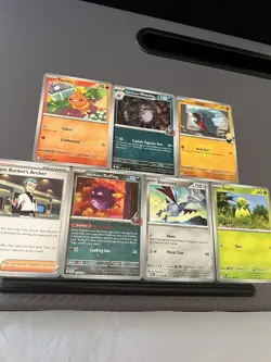 Pokemon TCG Scarlet And Violet Destined Rivals Trading Card Lot Of 7 - Image 3