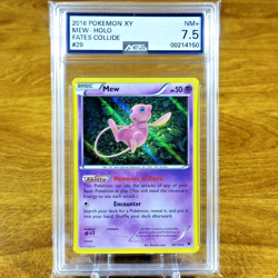 Pokemon XY Fates Collide Mew 29/124 AGS NM+ 7.5 Holo Rare 2016 - Image 1