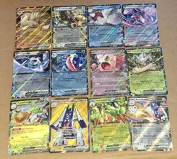 Pokemon TCG Ex Holofoil 12 Card Lot Prismatic Evolutions Genesect Lugia Etc NM - Image 1