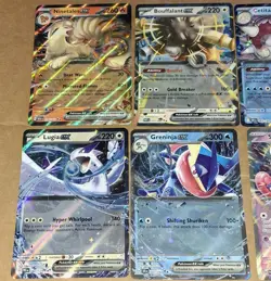 Pokemon TCG Ex Holofoil 12 Card Lot Prismatic Evolutions Genesect Lugia Etc NM - Image 3