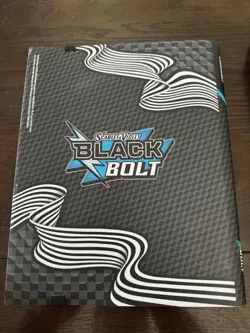 Pokemon TCG Card BLACK BOLT Binder - BINDER ONLY - Empty Holds 360 Cards - NEW - Image 2