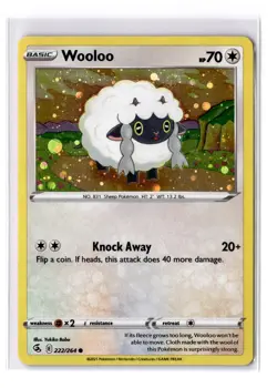Wooloo (Cosmos Holo) - 222/264 Misc. Cards & Products Holo - LP - POKEMON TCG - Image 1