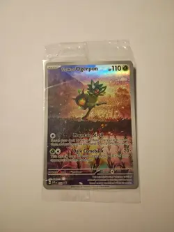 Teal Mask Ogerpon 123 Sv: Scarlet & Violet Promo Cards Holo (sealed) - Image 1