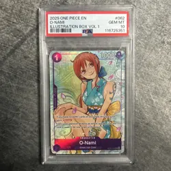 O-Nami (Illustration Box Vol.1) OP05-062 One Piece Promotion Cards Foil - Image 1