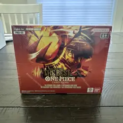 ONE PIECE CARD GAME: PREMIUM BOOSTER BOX THE BEST Vol. 2 English Sealed smallrip - Image 1