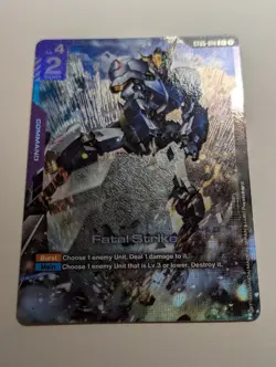 Gundam Card Game Fatal Strike C+ Alternate Foil English Edition - Image 1