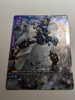 Gundam Card Game Fatal Strike C+ Alternate Foil English Edition - Image 2
