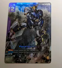 Gundam Card Game Fatal Strike C+ Alternate Foil English Edition - Image 3