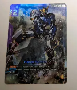 Gundam Card Game Fatal Strike C+ Alternate Foil English Edition - Image 4