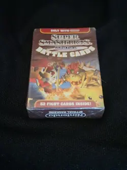 Super Smash Bros Mele Battle Cards 52 Fighting Cards RARE Nintendo New Sealed . - Image 3