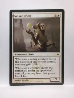 MTG Suture Priest NPH New Phyrexia 25 Common - Image 1