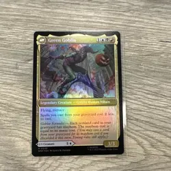 Norman Osborn Border Foil M 0039 Marvel Spider-Man MTG Mythic Green Goblin Magic - Image 1