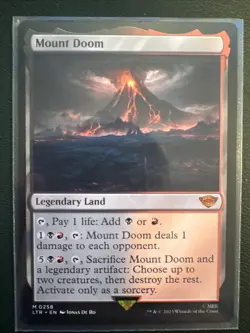 Mount Doom Universes Beyond: the Lord of the Rings Regular - Image 1