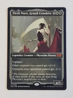 MTG Elesh Norn, Grand Cenobite (Foil Etched) March of the Machine English NM - Image 1