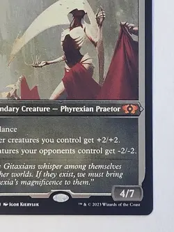 MTG Elesh Norn, Grand Cenobite (Foil Etched) March of the Machine English NM - Image 5