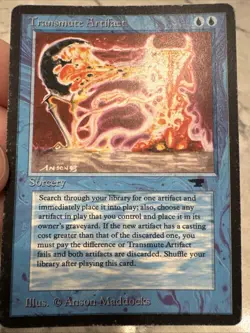 MTG - Antiquities - Transmute Artifact - MP - Uncommon - Reserved List - Image 1